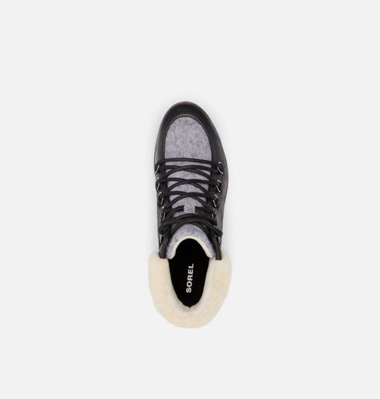 Sorel Dam Stövlar Svarta - Harlow™ Lace Cozy Låga - SCA-435781